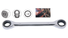 BMT-G03 DOUBLE RING RATCHET WRENCH
